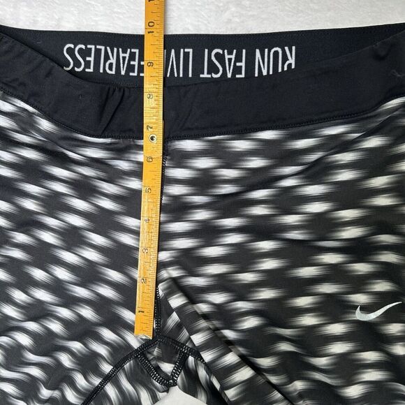 Nike Capri Pants Dri Fit Running Athletic Fitted - Picture 9 of 9